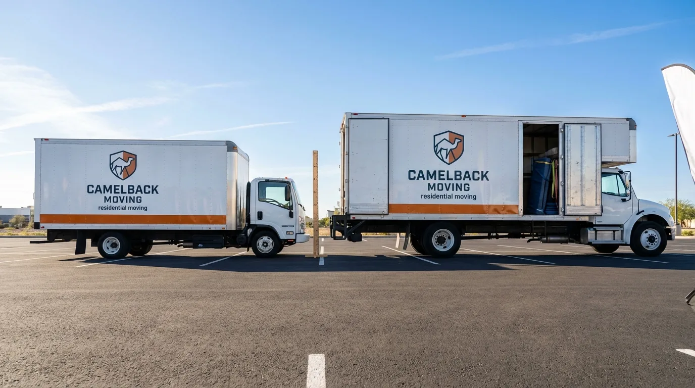 Moving truck size capacity guide in Santa Clarita